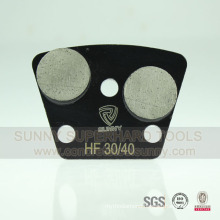 Trapezoid Diamond Floor Grinding Shoes / Diamond Grinding Plates